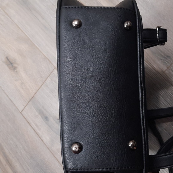 Mia & Luca black faux leather mini backpack - Picture 9 of 9